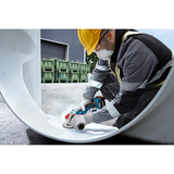 Bosch X-LOCK batteridrevet vinkelsliber GWX 18V-11 S Professional solo, 18Volt Blå/Sort