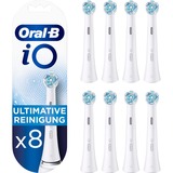 Braun Oral-B iO Ultimativ Rengøring 8 stk, Børstehoved Hvid