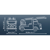 COBI Citroen Type H Brandmænd, Bygge legetøj 