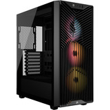 Corsair 3200D RS ARGB Black, Towerkabinet Sort