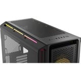 Corsair iCUE LINK 5000T LX RGB, Towerkabinet Sort