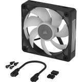 Corsair iCUE LINK RX120 II RGB, Sag fan Sort