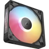 Corsair iCUE LINK RX120 II RGB, Sag fan Sort
