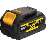 DEWALT XR batteri DCB184G, 18 volt 5Ah Sort