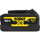 DEWALT XR batteri DCB184G, 18 volt 5Ah Sort