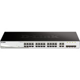 D-Link DGS-1210-28 Administreret L2/L2+ 1U Sort, Switch Administreret, L2/L2+, Fuld duplex, Stativ-montering, 1U