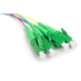 Digitus FTTH Drop-kabel, singlemode, 4 fibre, 4 LC/APC Hvid