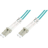Digitus LWL patchkabel, duplex, LC > LC stik, multimode OM3 Turkis