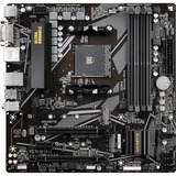 GIGABYTE B550M DS3H AMD B550 Stik AM4 micro ATX, Bundkort Sort/grå, AMD, Stik AM4, 3rd Generation AMD Ryzen™ 3, 3rd Generation AMD Ryzen 5, 3rd Generation AMD Ryzen™ 7, 3rd..., DDR4-SDRAM, 128 GB, DIMM