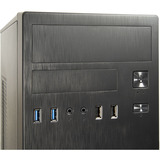 Inter-Tech 88881367, Towerkabinet Sort
