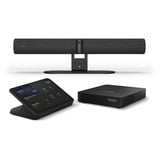 Jabra PanaCast 50 Room System 2 med USB-controller, Konferencesystem System til gruppevideokonference, 4K Ultra HD, 30 fps, 6x, Windows 11 IoT Enterprise GAC, Sort
