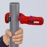 KNIPEX 90 23 02 BK, Rørskærer Rød/Blå