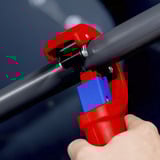 KNIPEX Rørskærer DPT50 Rød/Blå