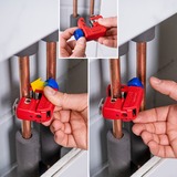 KNIPEX Rørskærer TubiX S Rød