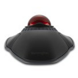 Kensington Orbit trådløs trackball med rulle-ring Sort/Rød