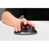 Kensington Orbit trådløs trackball med rulle-ring Sort/Rød