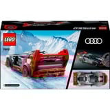 LEGO Speed Champions Audi S1 e-tron quattro-racerbil, Bygge legetøj Byggesæt, 9 År, Plast, 274 stk, 332 g