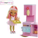MGA Entertainment Rainbow High Little Dessert Shop with Kandy Playset, Spil figur Rainbow High Little Dessert Shop with Kandy Playset, Mode dukke, Hunstik, 4 År, 140 mm, Flerfarvet