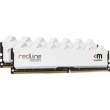 Mushkin Redline hukommelsesmodul 64 GB 2 x 32 GB DDR4 3600 Mhz Hvid, 64 GB, 2 x 32 GB, DDR4, 3600 Mhz, 288-pin DIMM