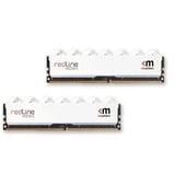 Mushkin Redline hukommelsesmodul 64 GB 2 x 32 GB DDR4 3600 Mhz Hvid, 64 GB, 2 x 32 GB, DDR4, 3600 Mhz, 288-pin DIMM