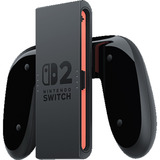 Nintendo 10015098 tilbehør til spillekonsol Kontrolenhedgreb, Mount Sort, Nintendo Switch 2, Kontrolenhedgreb, Sort, Transparent, Plast, Nintendo, Joy-Con 2