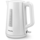 Philips 3000 series 1,7 l Låg med fjederlukkemekanisme Lysindikator Elkedel i plastik Hvid, 7 l Låg med fjederlukkemekanisme Lysindikator Elkedel i plastik, 1,7 L, 2200 W, Hvid, Plast, Vandmåler, Ledningsfri