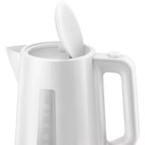 Philips 3000 series 1,7 l Låg med fjederlukkemekanisme Lysindikator Elkedel i plastik Hvid, 7 l Låg med fjederlukkemekanisme Lysindikator Elkedel i plastik, 1,7 L, 2200 W, Hvid, Plast, Vandmåler, Ledningsfri
