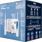 Procter & Gamble Idropulsore Health Center Voksen Roterende, pulserende tandbørste Blå, Hvid, Mundpleje Hvid, Voksen, Roterende, pulserende tandbørste, Blå, Hvid, 2 min, 30 sec, Hvid, Rund