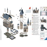 Ravensburger Hogwarts Castle Harry Potter 3D puslespil 540 stk Bygninger 540 stk, Bygninger, 10 År