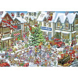 Ravensburger Puzzle Ray Nicholson: Wimmelbild Weihnachten, Puslespil 