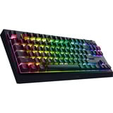 Razer BlackWidow V4 TKL HyperSpeed, Gaming-tastatur Sort, DE-layout, Razer certificeret mekaniske Orange  Switcher