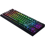 Razer BlackWidow V4 TKL HyperSpeed, Gaming-tastatur Sort, DE-layout, Razer certificeret mekaniske Orange  Switcher