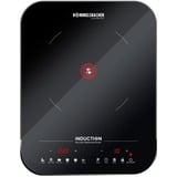 Rommelsbacher Enkelt kogeplade CTS 2000/IN, Varmeplade Sort/Sølv