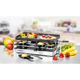 Rommelsbacher RC 1400 raclette grill 8 person(er) 1200 W Rustfrit stål rustfrit stål/Sort, 1200 W, 230 V, 445 mm, 395 mm, 150 mm, 4,12 kg