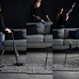 Rowenta X-Trem Compact RH1238 Stick vakuum Batteri Dry Poseløs 0,4 L Lilla, Skaft støvsuger Sort/Lilla, Stick vakuum, Poseløs, Lilla, 0,4 L, Rektangulær, Dry