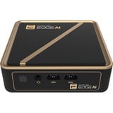 SAPPHIRE EDGE AI 350, Barebone Sort/Guld