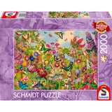 Schmidt Spiele Smuk sommerfuglehave, Puslespil 