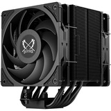 Scythe Mugen 6 Dual Fan Black Edition, CPU køler Sort