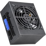 SilverStone SX650-G enhed til strømforsyning 650 W 20+4 pin ATX SFX Sort, PC strømforsyning Sort, 650 W, 90 - 264 V, 47 - 63 Hz, Aktiv, 110 W, 650 W