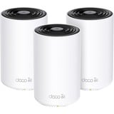 TP-Link Deco XE75 Tri-band (2,4 GHz/5 GHz/6 GHz) Wi-Fi 6E (802.11ax) Hvid 3 Intern, Mesh router Hvid, Hvid, Intern, 670 m², Tri-band (2,4 GHz/5 GHz/6 GHz), Wi-Fi 6E (802.11ax), 802.11a, 802.11b, 802.11g, Wi-Fi 4 (802.11n), Wi-Fi 5 (802.11ac), Wi-Fi 6 (802.11ax), Wi-Fi 6E...