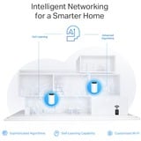 TP-Link Deco XE75 Tri-band (2,4 GHz/5 GHz/6 GHz) Wi-Fi 6E (802.11ax) Hvid 3 Intern, Mesh router Hvid, Hvid, Intern, 670 m², Tri-band (2,4 GHz/5 GHz/6 GHz), Wi-Fi 6E (802.11ax), 802.11a, 802.11b, 802.11g, Wi-Fi 4 (802.11n), Wi-Fi 5 (802.11ac), Wi-Fi 6 (802.11ax), Wi-Fi 6E...