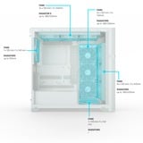 Valkyrie VK-CASE02LCDW, Towerkabinet Hvid