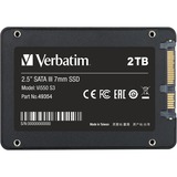 Verbatim Vi550 2 TB, Solid state-drev Sort