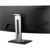 ViewSonic VG3456C, LED-skærm Sort (mat)