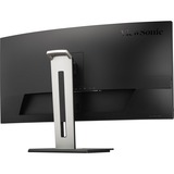 ViewSonic VG3456C, LED-skærm Sort (mat)