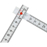 Wiha Sammenklappelig målebånd Longlife Plus Composite, 2 meter Hvid