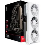 XFX Radeon RX 9070 Swift OC, Grafikkort Hvid