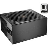 be quiet! Straight Power 11 550W Platinum enhed til strømforsyning 20+4 pin ATX ATX Sort, PC strømforsyning Sort, 550 W, 100 - 240 V, 600 W, 50/60 Hz, 8/4 A, Aktiv
