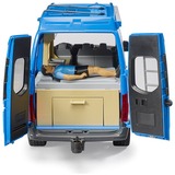 bruder MB Sprinter camper med fører, Model køretøj Blå
