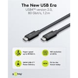 goobay 74376, Kabel Sort